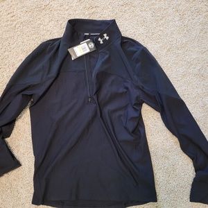 Black Under Armour Quarter Zip